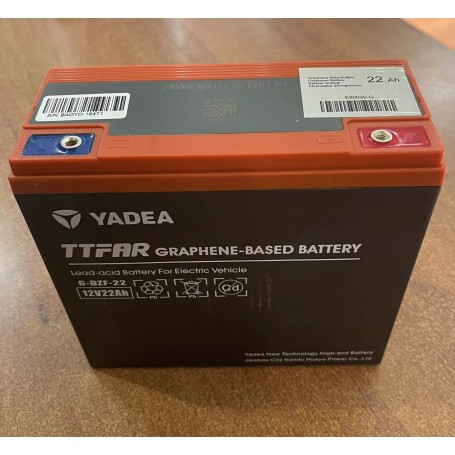 Grafén akkumulátor 12V23Ah CE, YADEA
